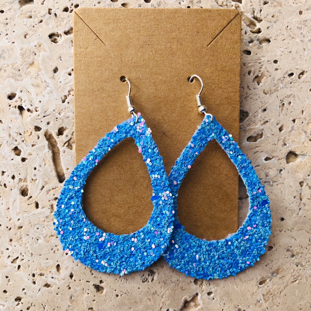 Glitter earrings